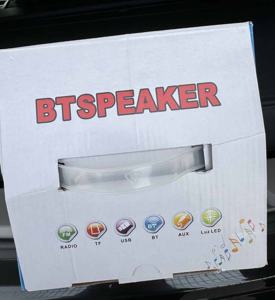Coluna Bluetooth com comando NOVO