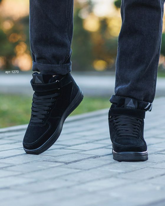 Чоловічі зимні кросівкі, замшеві, зимні, теплі, кроссовки, взуття