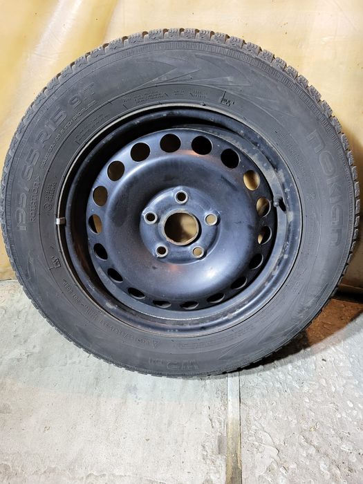 Opony zimowe z felgami stalowymi Skoda