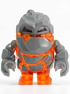 Lego Minifigures - Power Miners - Rock Monster - Firox - pm002