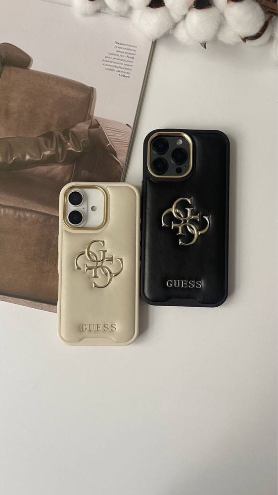 Чохол гес гуес чохол guess iphone 16 pro max айфон про макс чорний