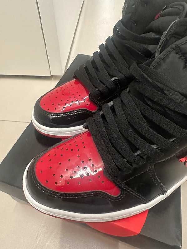 Jordan 1 Retro High OG Patent Bred R.37.5