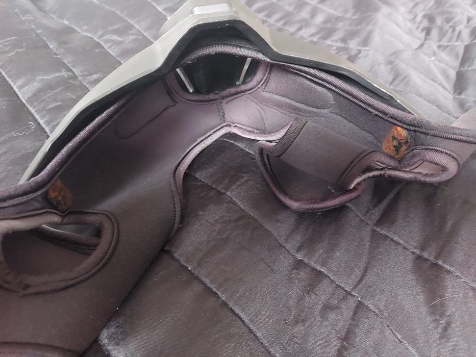 Maska ASG czarna plastik rzepy