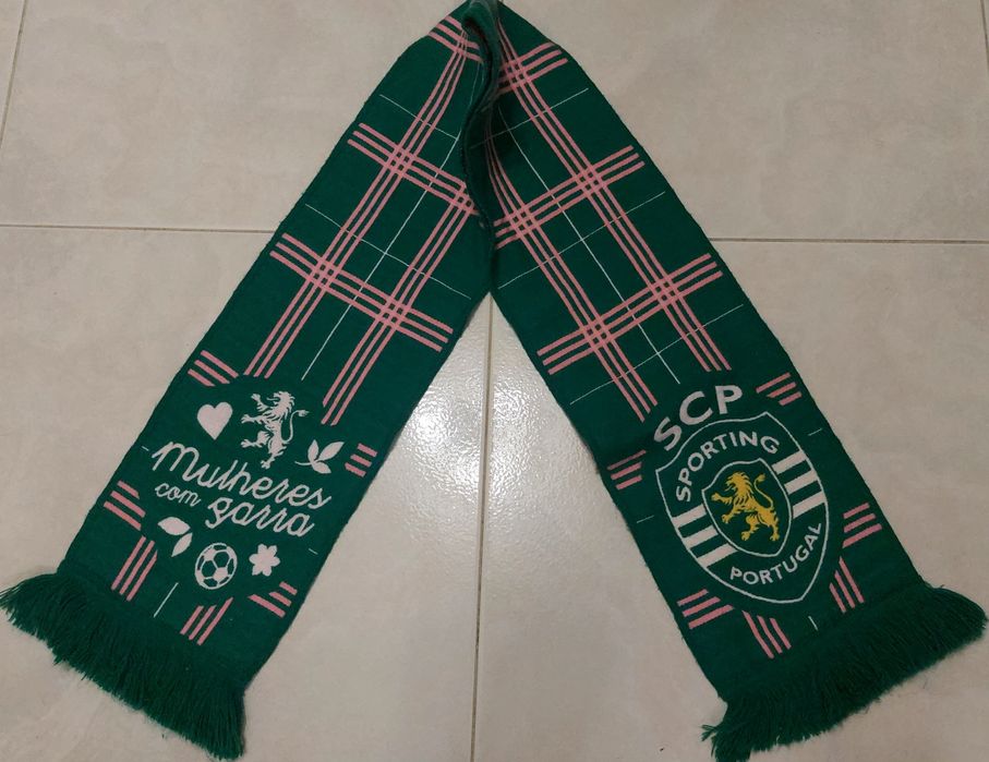 Cachecol Sporting  Mulheres com Garra