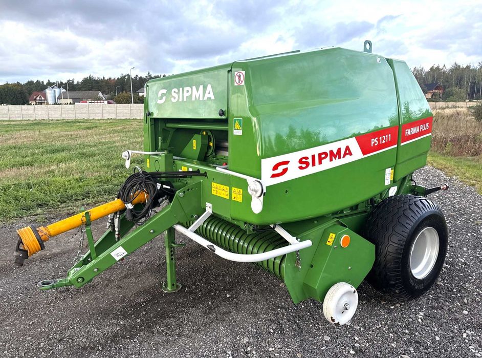 Prasa rolująca SIPMA PS 1211 FARMA PLUS 2020 rok Stan BARDZO DOBRY