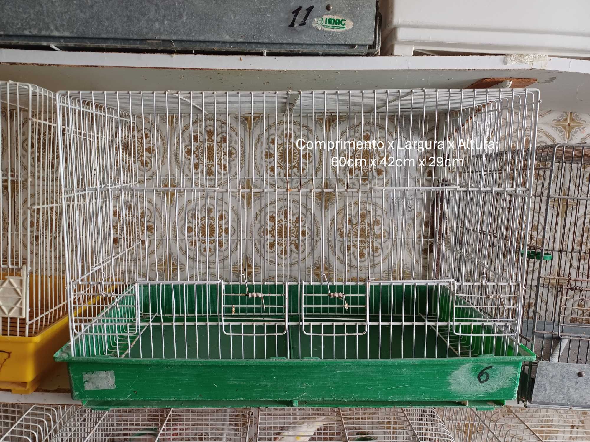 Gaiolas para Pássaros (pequenas - várias)