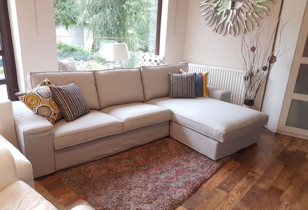Nowa 1/2 Ceny Sofa KIVIK z Ikea Prawo/lewo Wymienne pokr