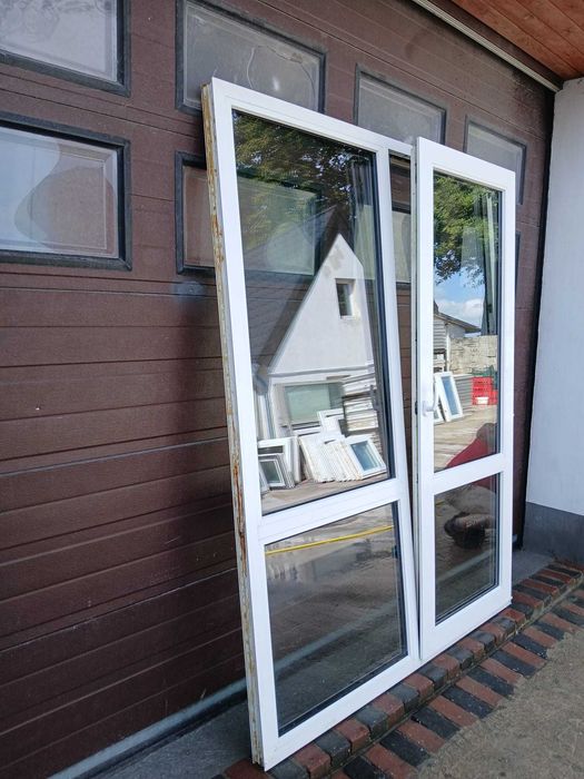 Okno tarasowe dwuskrzydłowe 176x225 drzwi balkonowe DOWÓZ CAŁY KRAJ