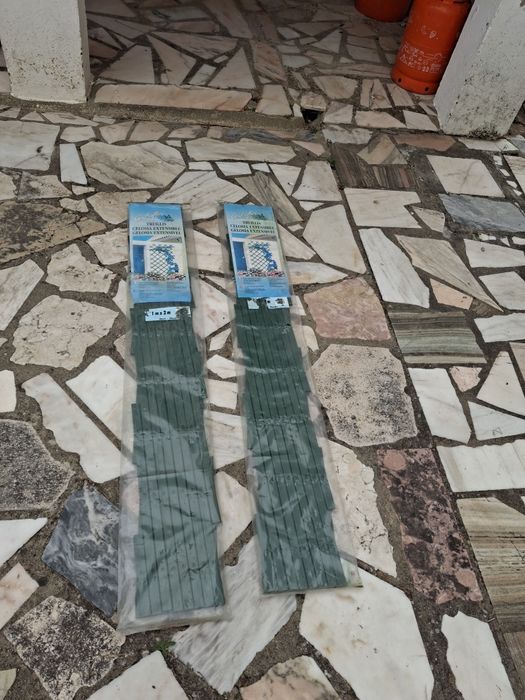 3 gelosias extensíveis 2x1m