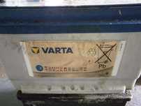 Diversas baterias usadas