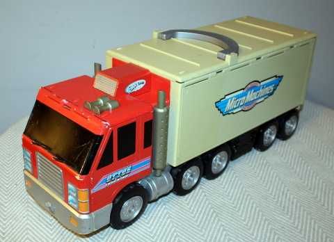 Rozkładana ciężarówka Micro Machines Otto's Trucking/vintage 1998 r