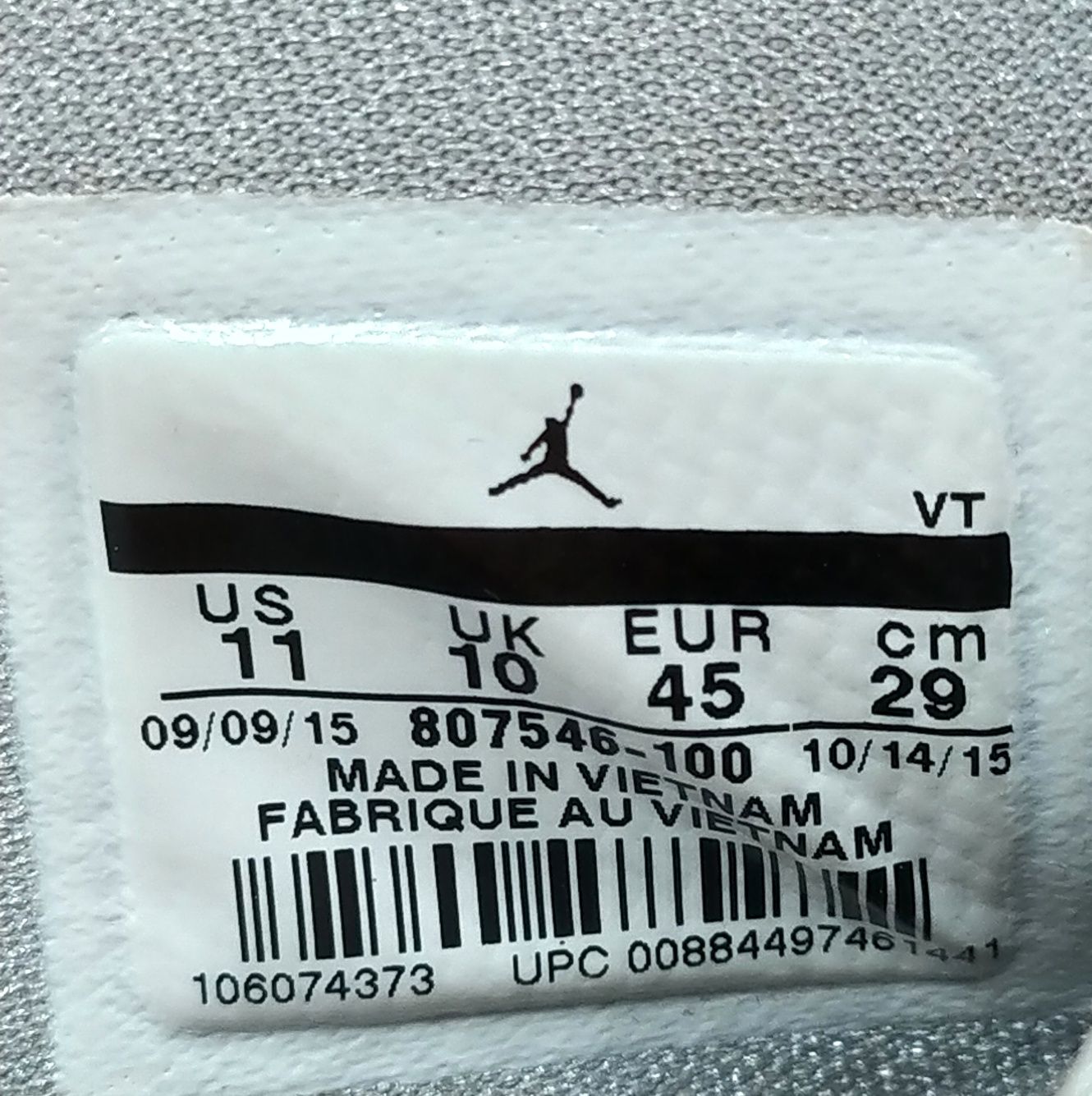 кросівки Nike Air Jordan 45р/29см