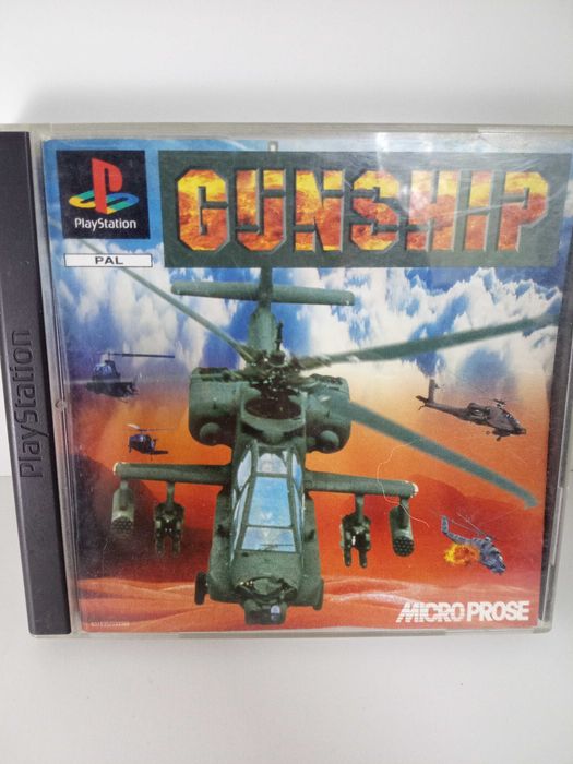 Gunship jogo para PS1, PSX