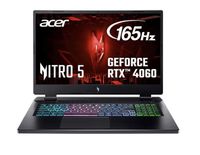 Игроврй Acer Nitro 17.3 QHD Ryzen 7-7840h Rtx 4060  1tb 16gb