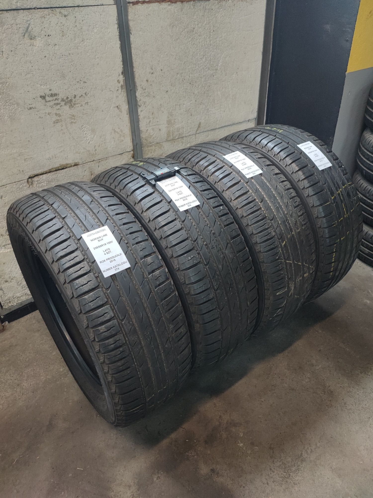 Opony letnie 235/55R18 100V Nokian Line Suv