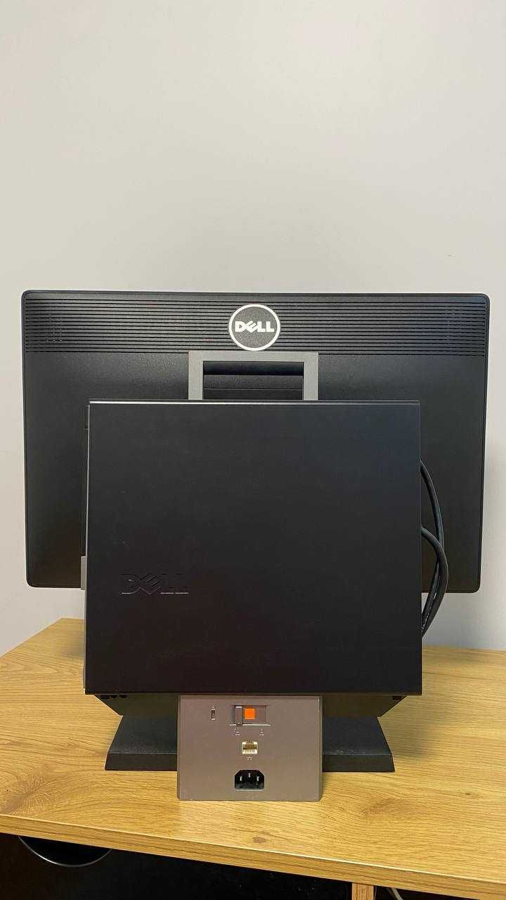 В сборе системник , монитор , клавиатура и мышь Dell 22"