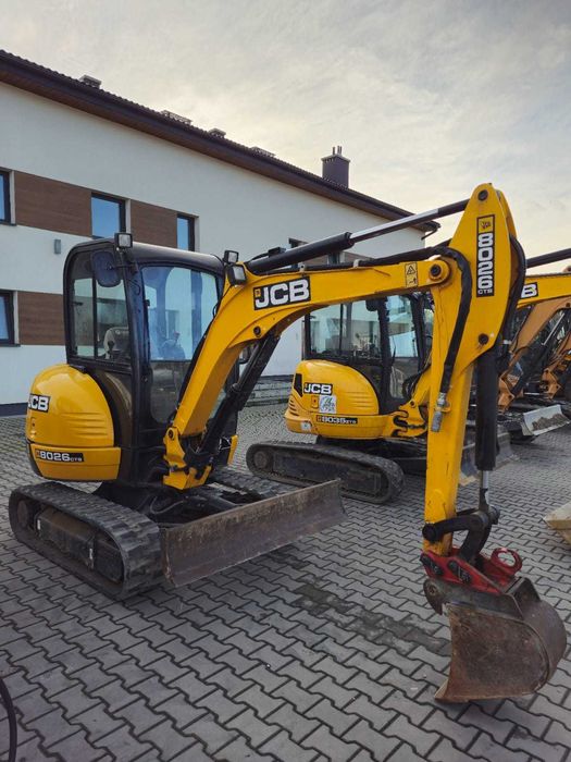 Wynajmę Koparka obrotowa JCB 8026 – 2,7-tonowa  90 zł
