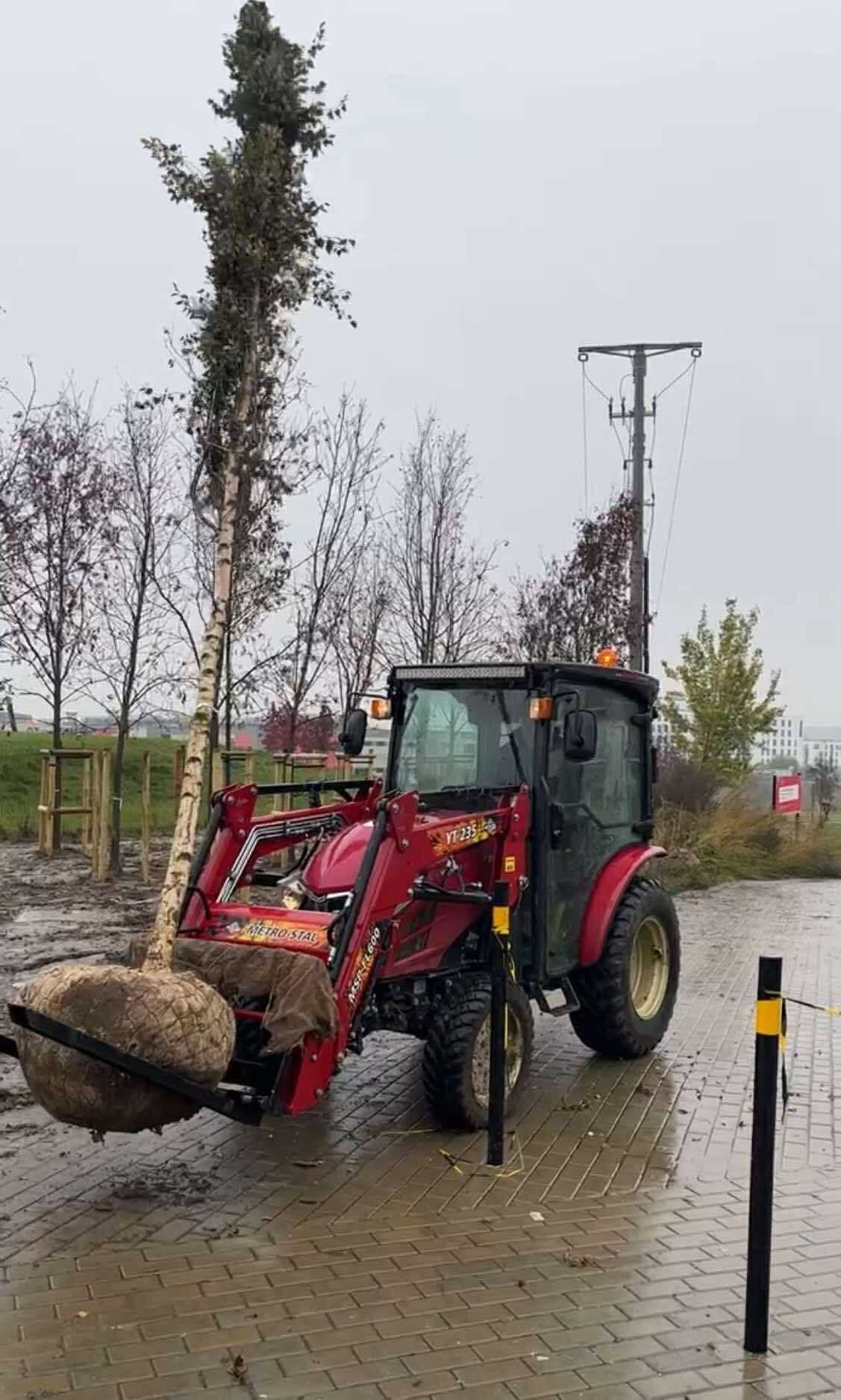 Traktor Yanmar 35 KM z osprzętem ZESTAW