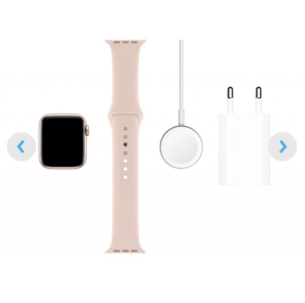 Смарт-годинник Apple Watch Series 5 40mm Gold Alu Pink Sand