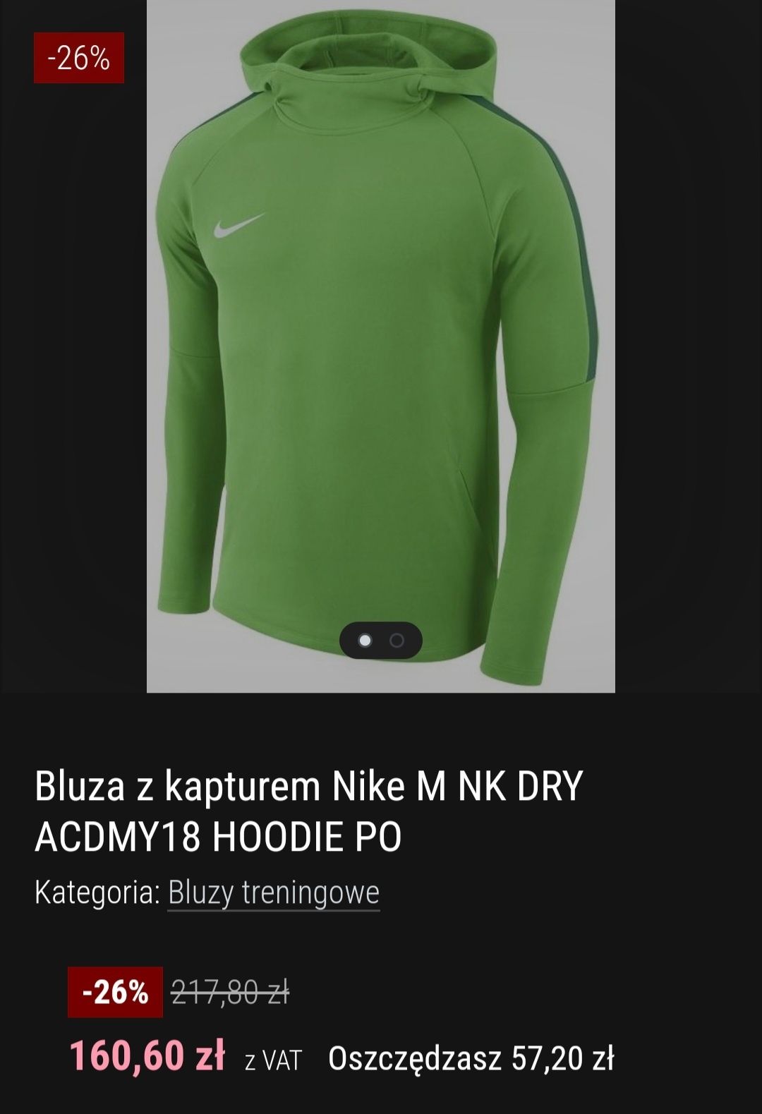 Bluza treningowa z kapturem Nike