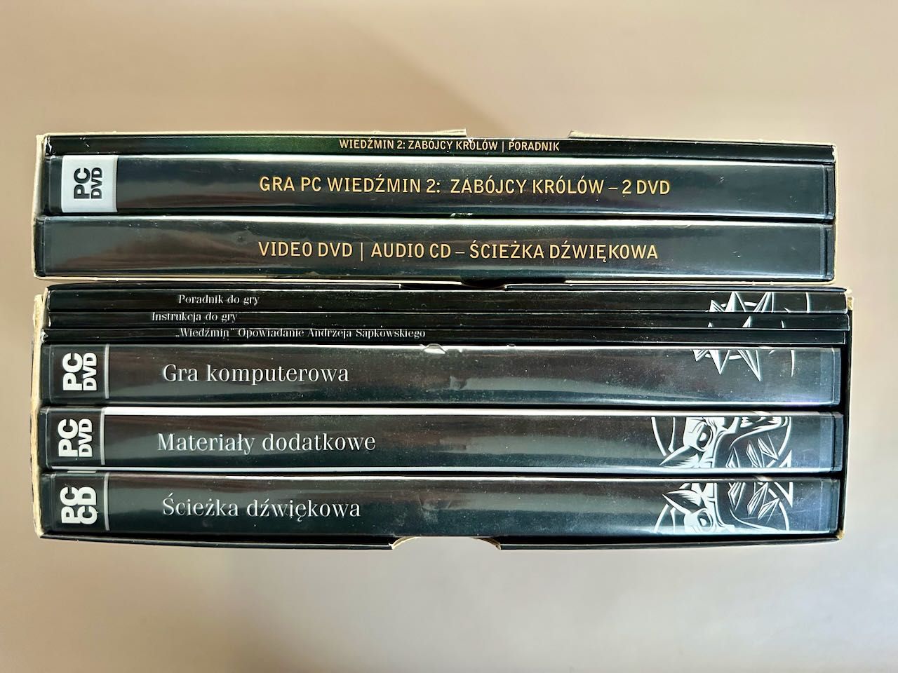 Zestaw gier na PC - Wiedźmin i Wiedźmin 2 + dodatki