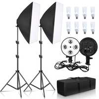 2 kit Softbox com saco