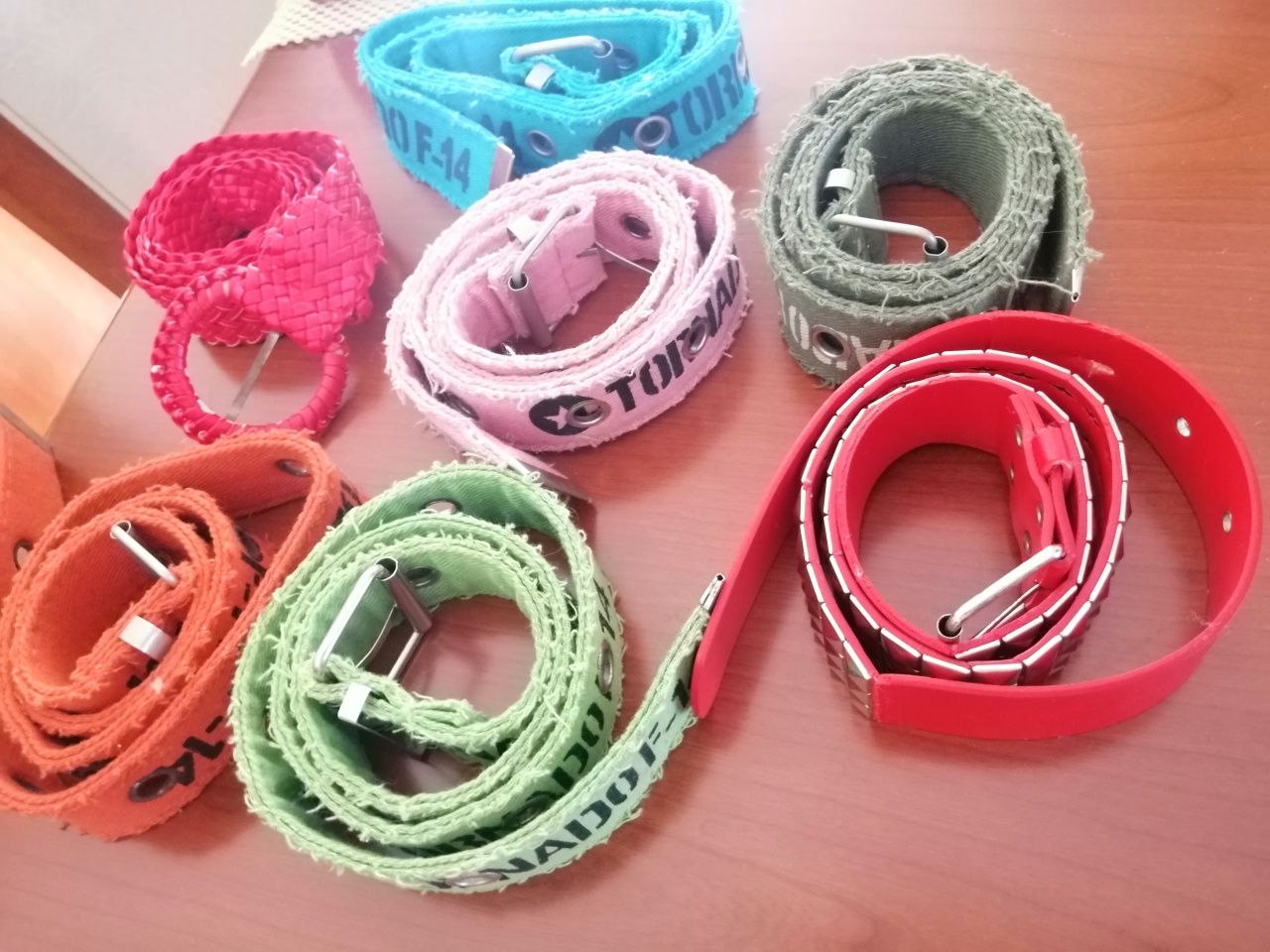 7.  Cintos  sem uso