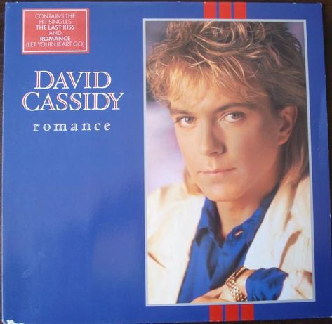 David Cassidy ‎– Romance - 1985 - пластинка