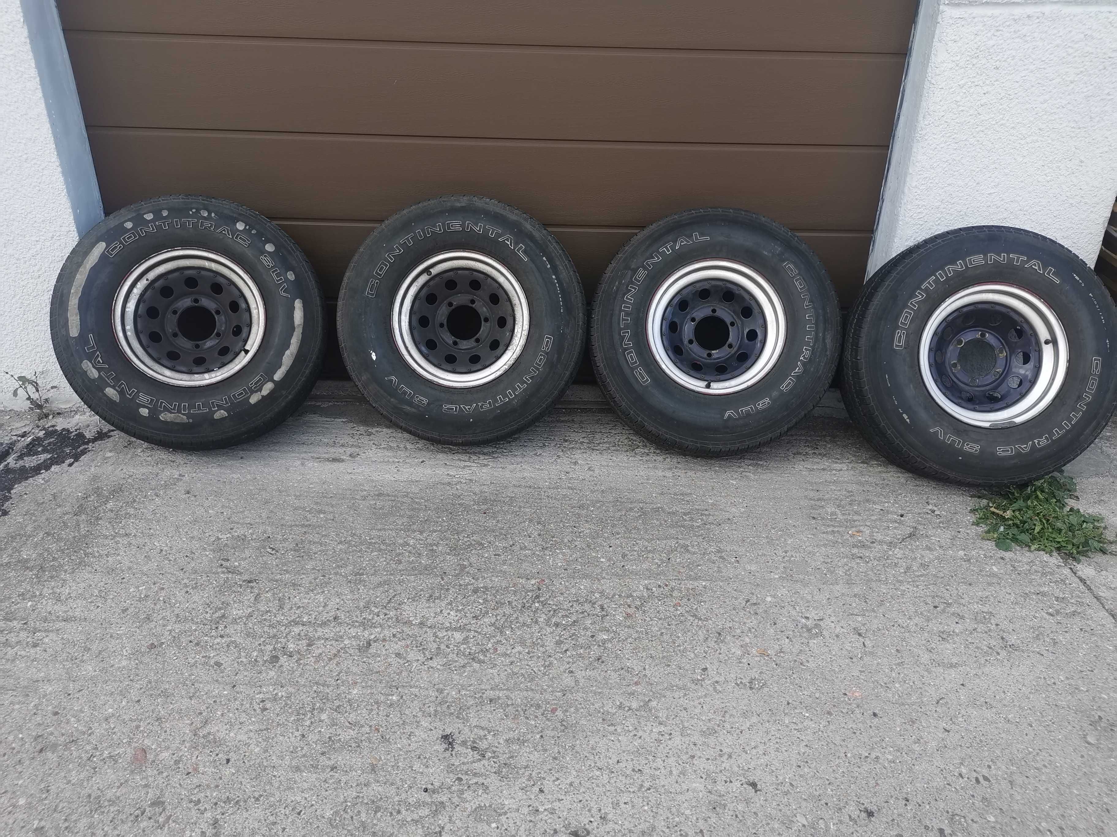 Koła Felgi Nissan Terrano poszerzane 265/75r15 6x139,7x110  10cali