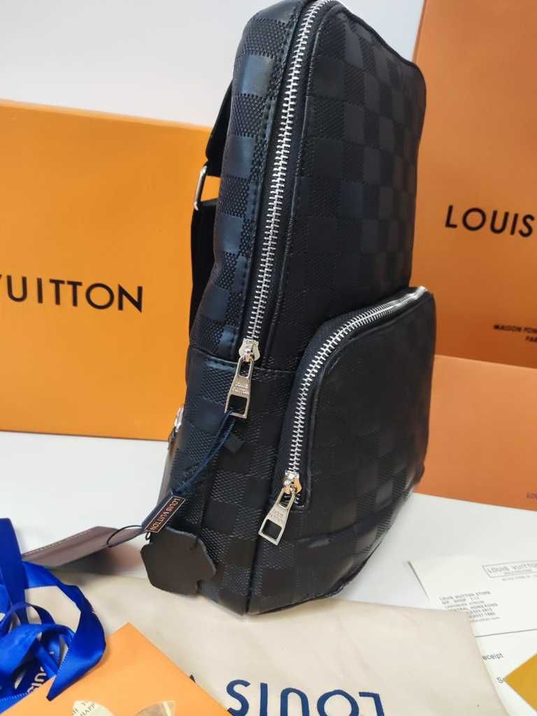 LOUIS VUITTON Plecak Worek damski męski Torebka torba, skóra 67-32