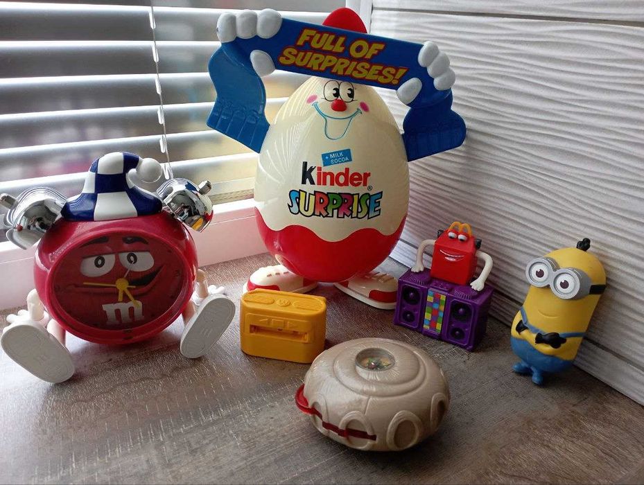 Годинник M&M,Kіндеріно,Міньйон,McDonald's