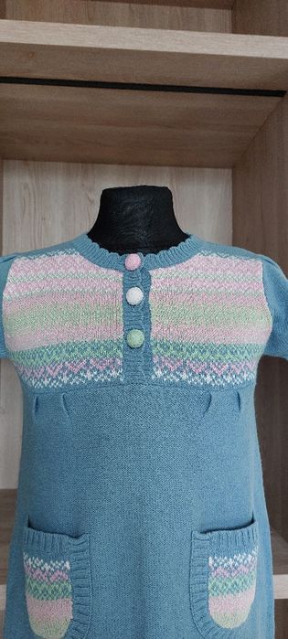 NEXT Dzianinowa sukienka tunika Rozm. 3 - 4 lata