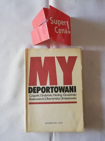 książka "my deportowani"