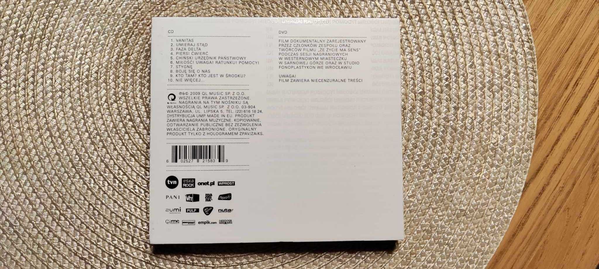 HEY - Miłość! Uwaga! Ratunku! Pomocy! CD+DVD. 2009.digi. Wyprzedaż CD