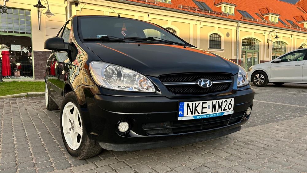 HYUNDAI GETZ 1.1 benzyna + GAZ 66km 2006r przebieg 218.062 km