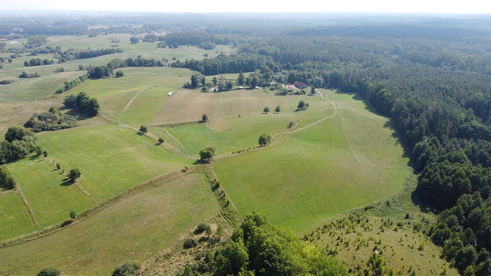 działka pod Mikołajkami, 550 m od jez. Inulec, w ratach 1447zł/miesiąc