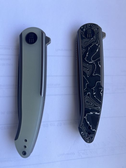 Складной нож We Knife Smooth Sentinel Aluminum