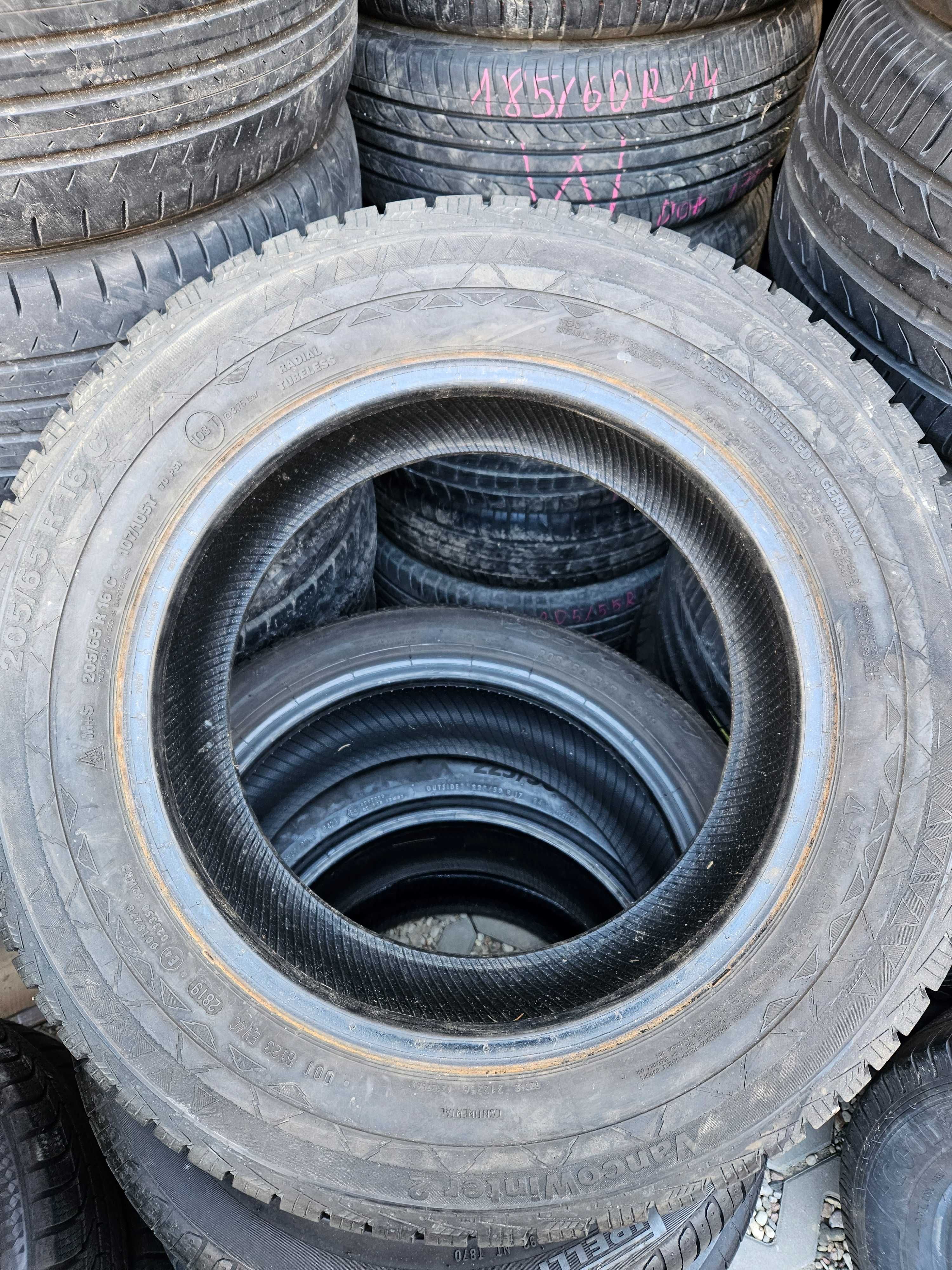 Continental 205/65 r16c VancoWinter 2 /// 5,3mm!!! 19r wysyłka