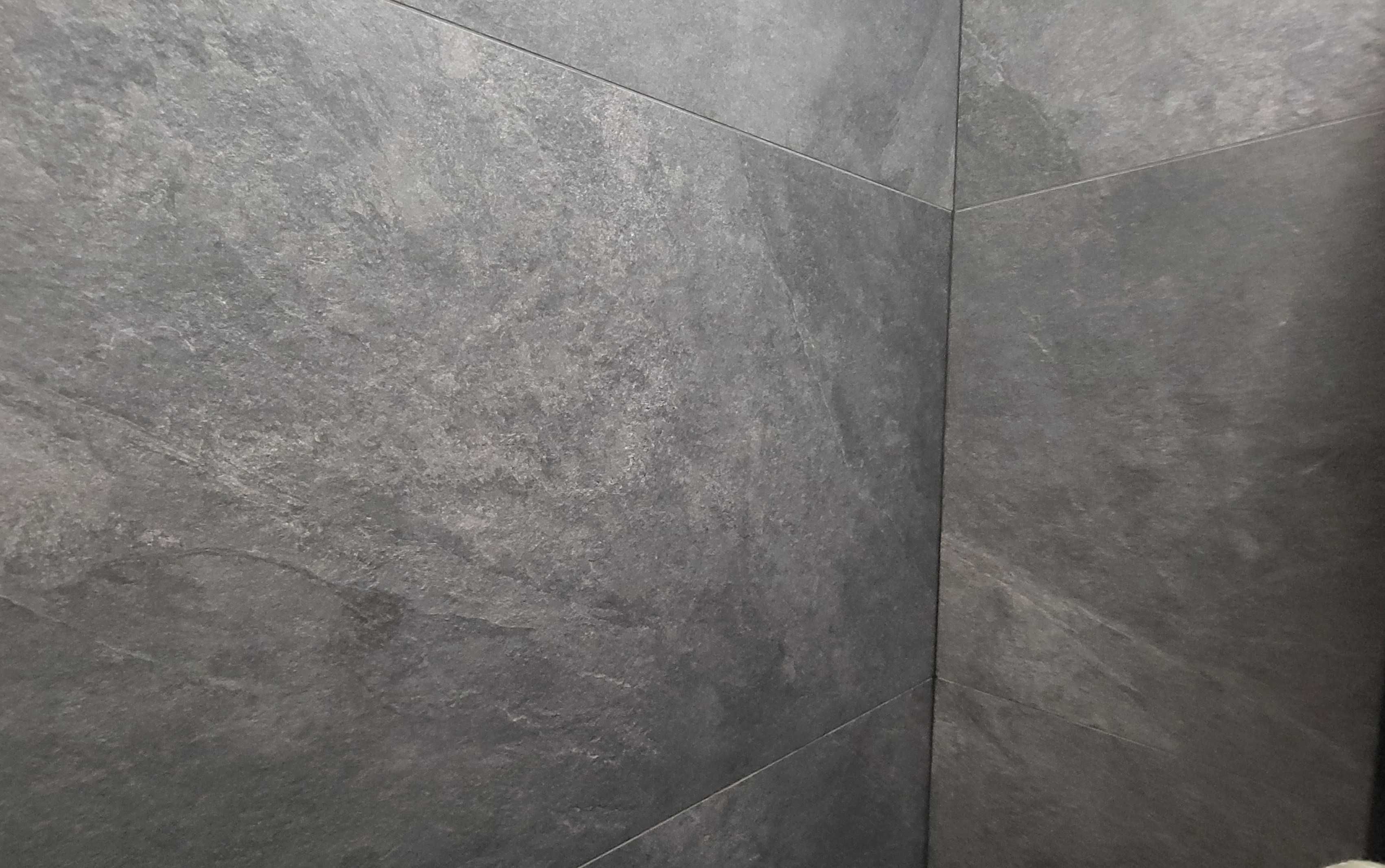 Hiszpańskie czarne płytki gresowe Durstone Mustang Black 60×120x0,9 cm