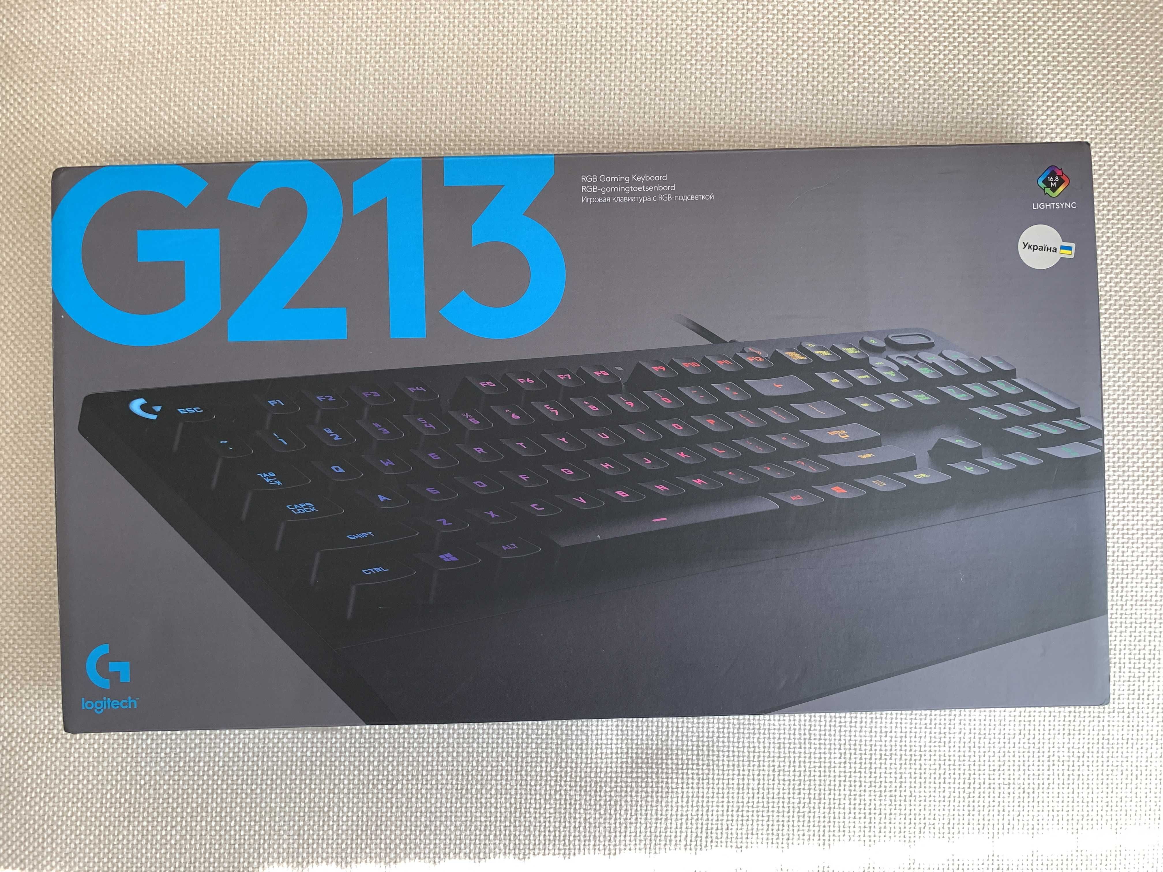 Logitech G213 Клавіатура