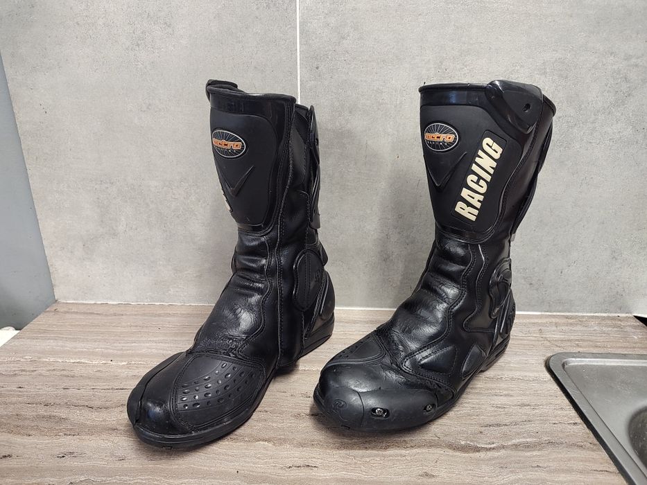 Buty motocyklowe wysokie MCTRO racing rozmiar 43