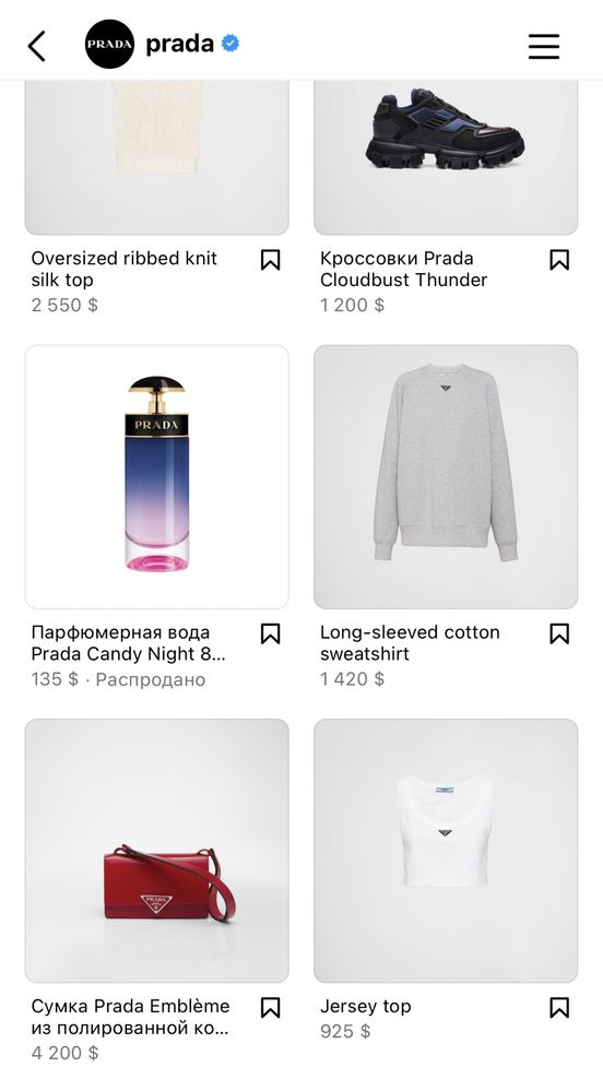 Новий світшот sweatshirt Prada оригінал