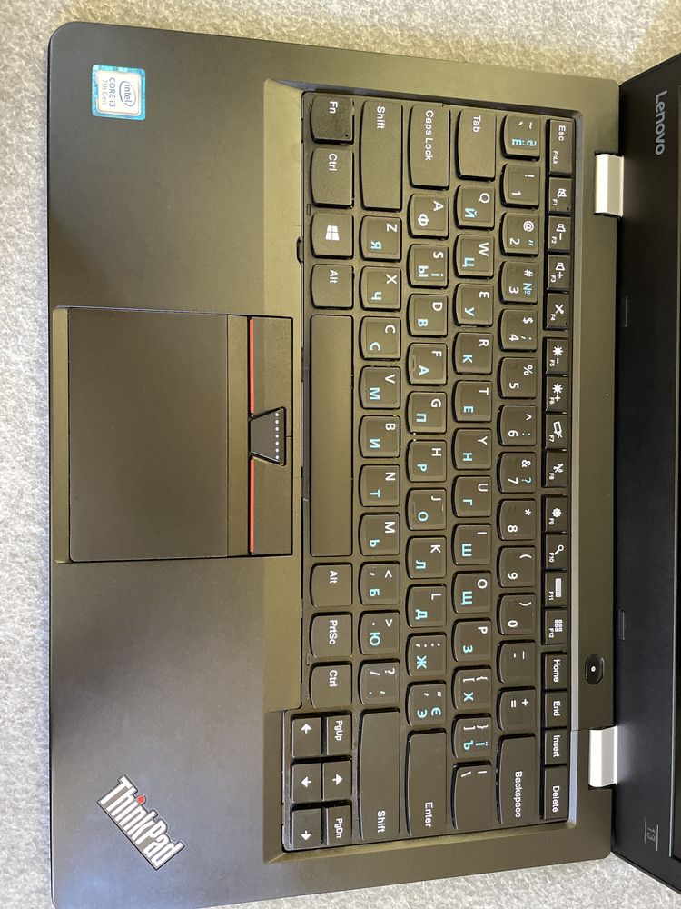 Ноутбук Lenovo ThinkPad 13 FullHD core i3 ram 8gb ssd 128
