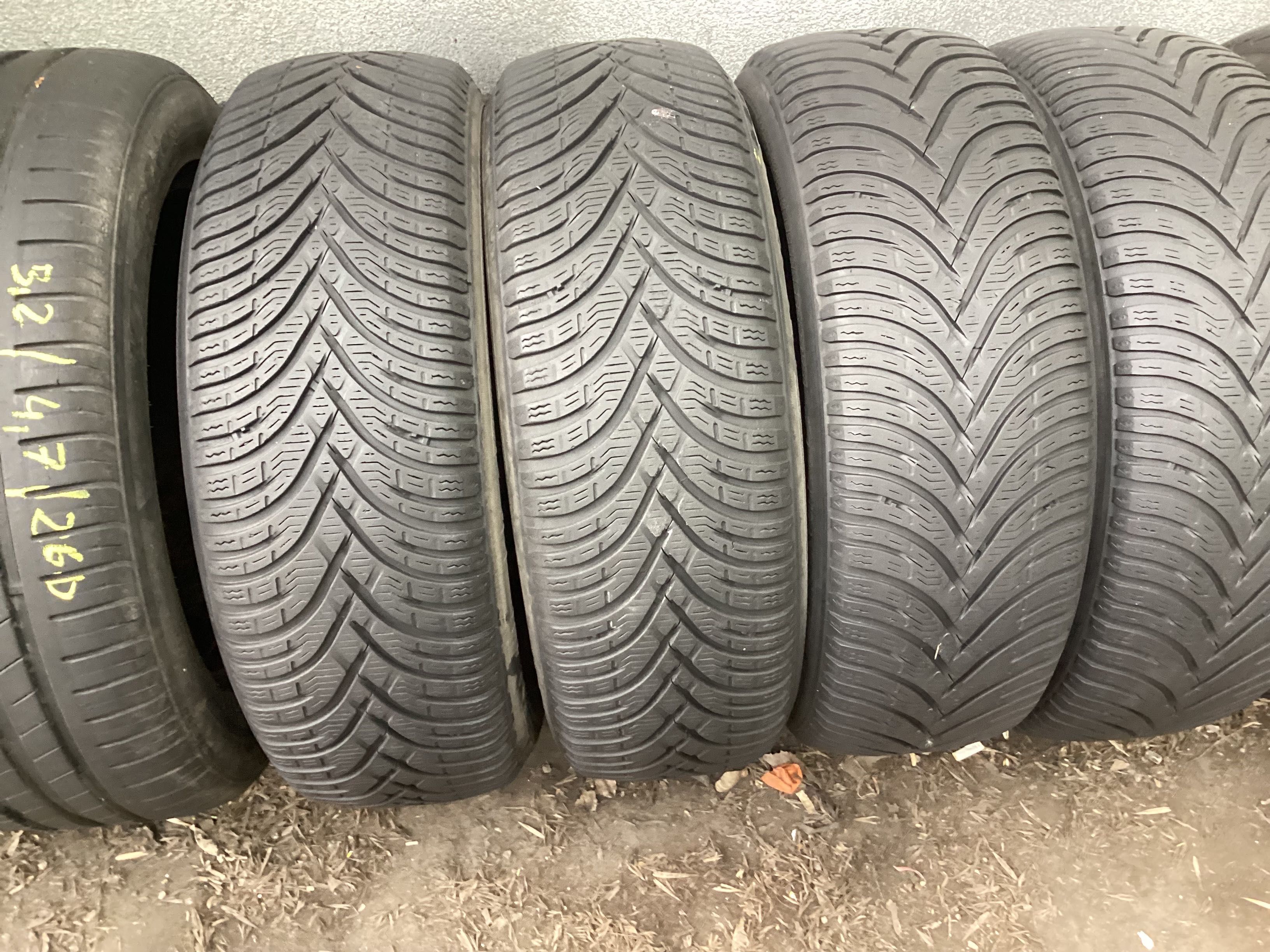 KLEBER 195/65r15  4szt opony zima zimowe 5.6mm