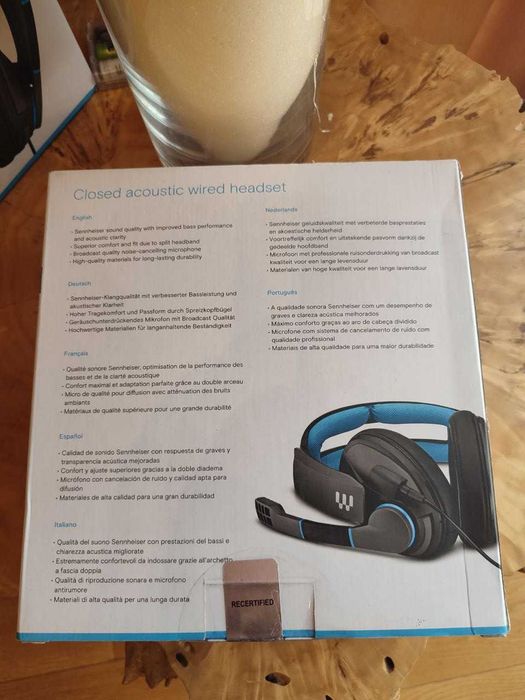 Навушники Sennheiser GSP 300 | комп'ютерна гарнітура EPOS
