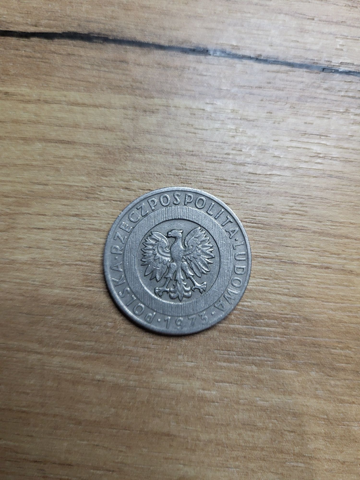 Sprzedam monetę 20zł PRL 1973r bez znaku menniczego 1 sztuka 500zł