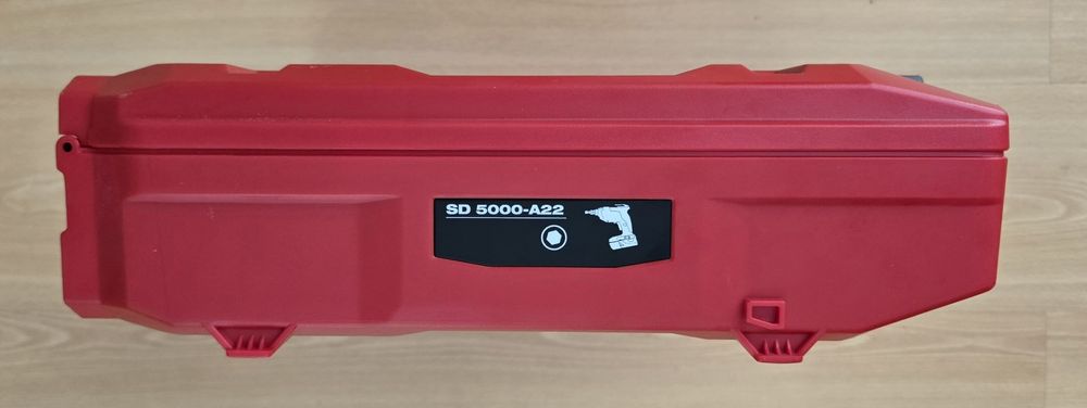 HILTI Walizka na HILTI SD 5000-A22 Wkrętarkę Regipsów Kompletna NOWA