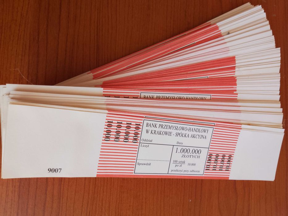 PRL opaski na banknoty nowe duża ilość
