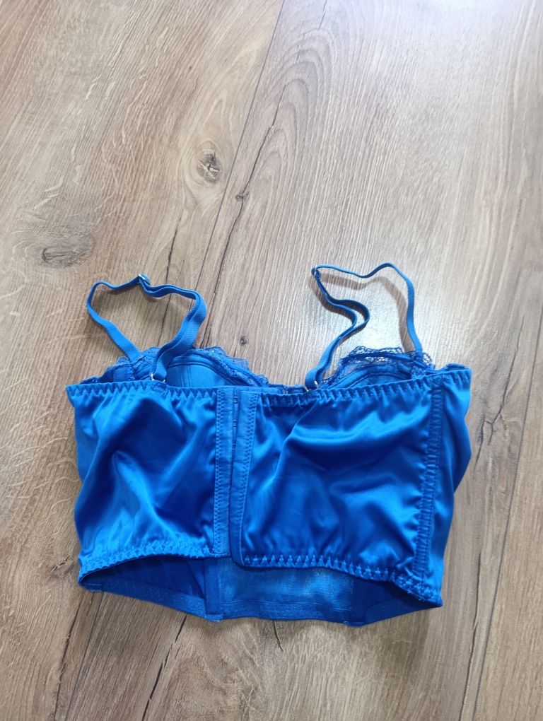 Bielizna erotyczna modelująca gorset koronkowa sexy 75B XS s