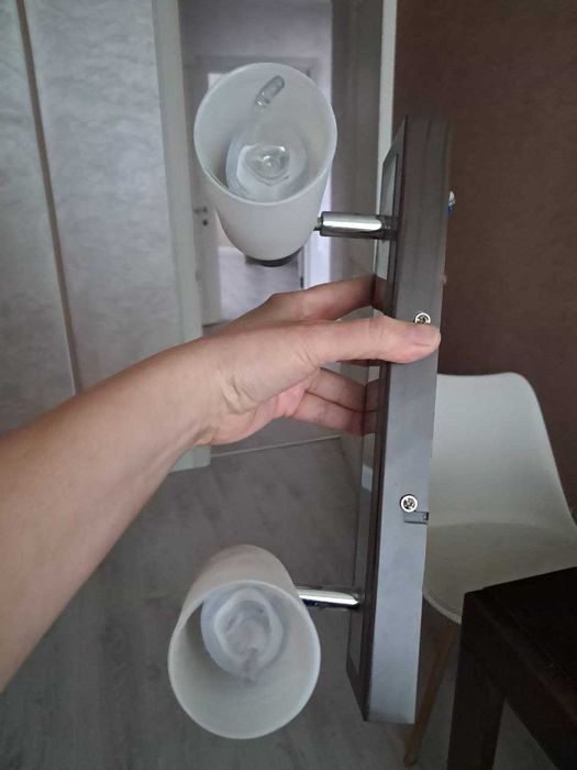 Бра з дзеркалом на лед лампах